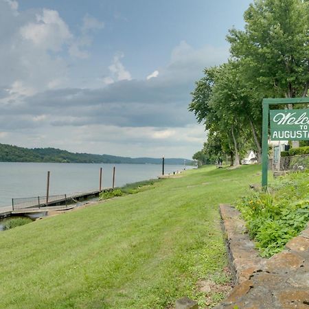 Riverfront Studio With Private Patio And Garden! Augusta Exterior photo